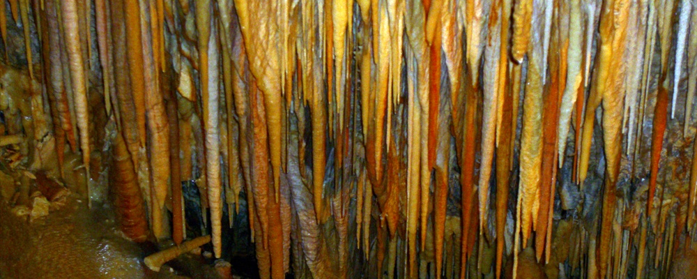 Colored Stalagmites